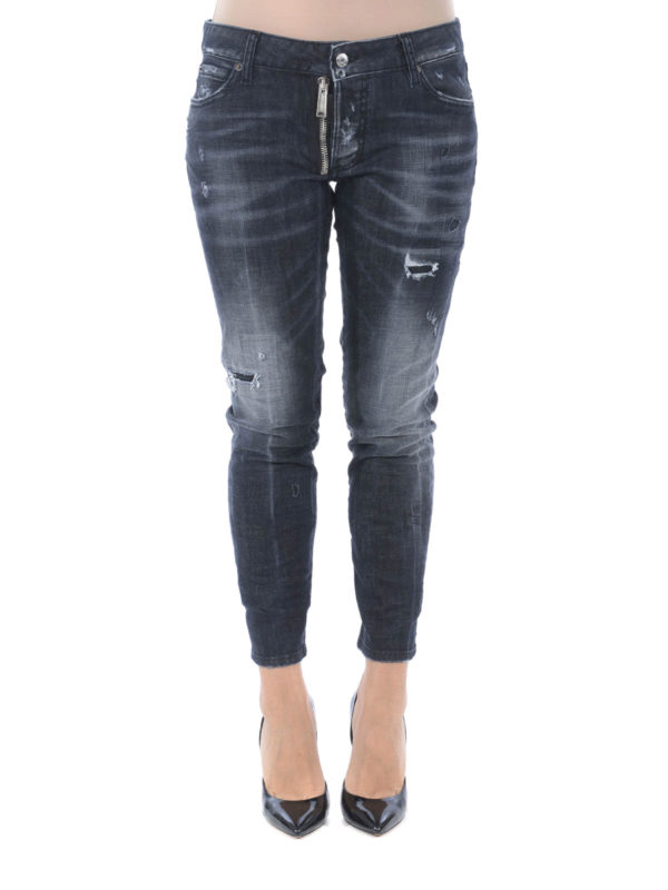 Straight leg jeans Dsquared2 - Runway Straight Cropped jeans