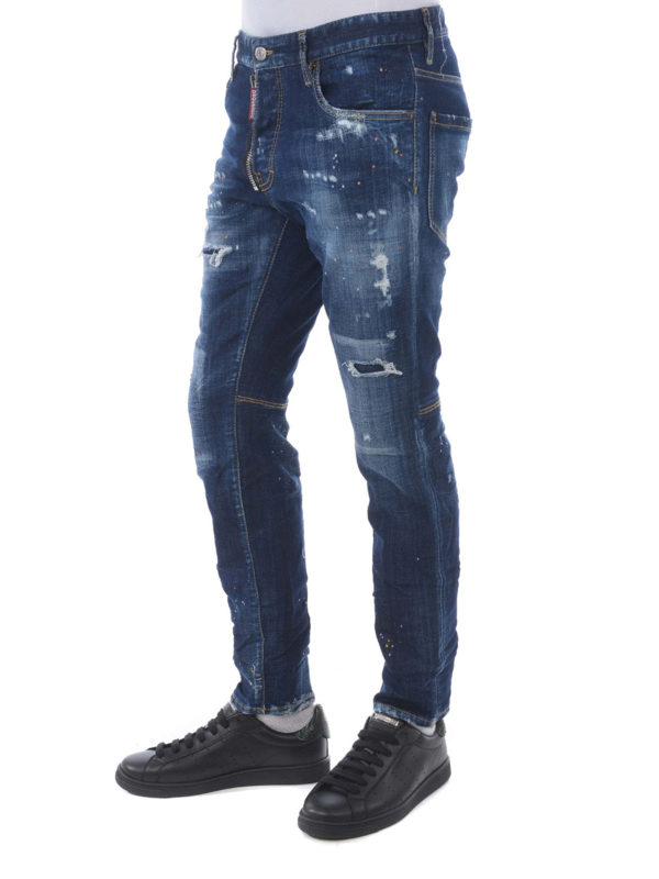 iKRIX DSQUARED2: Jeans à jambe droite - Jean Droit - City Biker