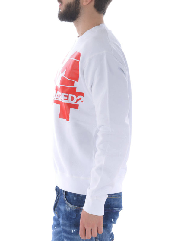 iKRIX DSQUARED2: Sudaderas y suéteres - Sudadera - Blanco