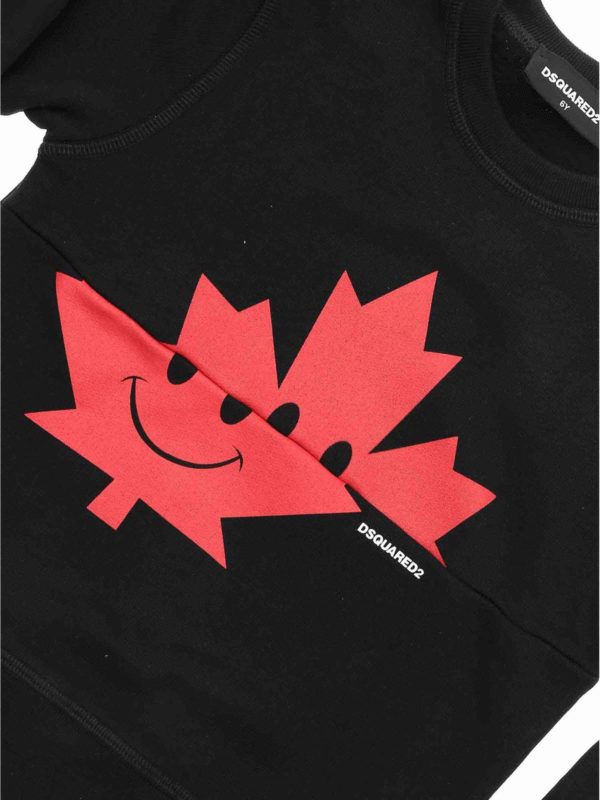 iKRIX DSQUARED2: Sweatshirts & Sweaters - Maple Leaf sweatshirt 