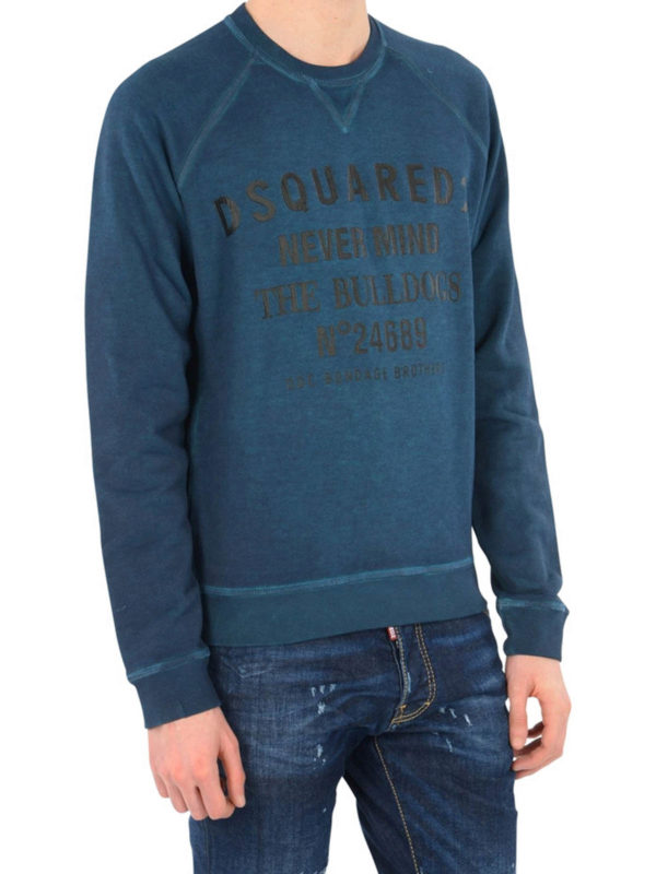 iKRIX DSQUARED2: Sudaderas y suéteres - Sudaderas Y Suéteres Azul Oscuro