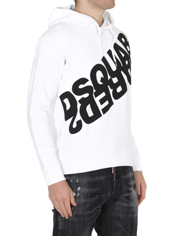 Dsquared2 Slanted logo print sweatshirt - Men|S74GU0392S25042987