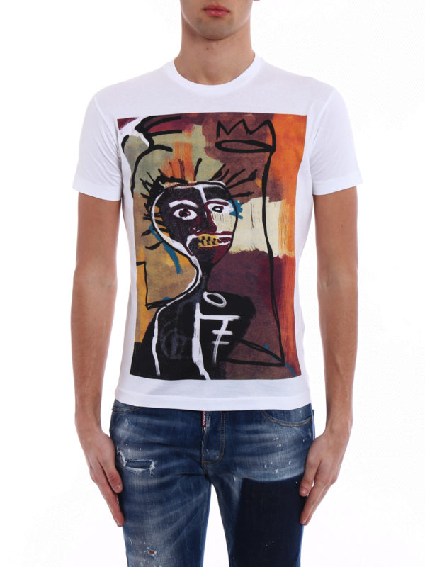 iKRIX DSQUARED2: T-shirts - T-Shirt - Basquiat