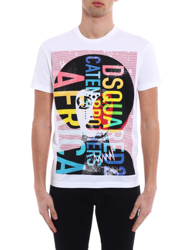 iKRIX DSQUARED2: T-shirts - T-Shirt - Weiß