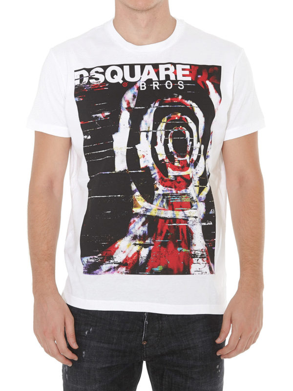 iKRIX DSQUARED2: T-shirts - T-Shirt - Weiß