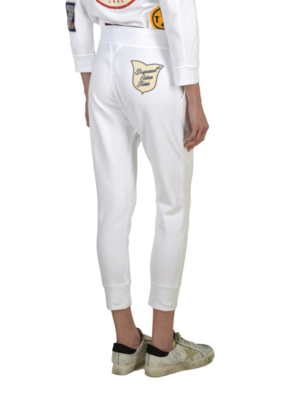 iKRIX DSQUARED2: tracksuit bottoms - Patch detail tracksuit bottoms