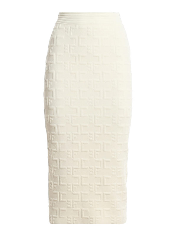 iKRIX ELISABETTA FRANCHI: casual suits - Embossed fabric top and skirt