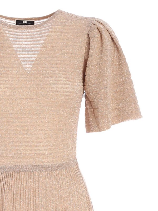 iKRIX ELISABETTA FRANCHI: ニーレングスドレス - 膝丈ドレス - ベージュ