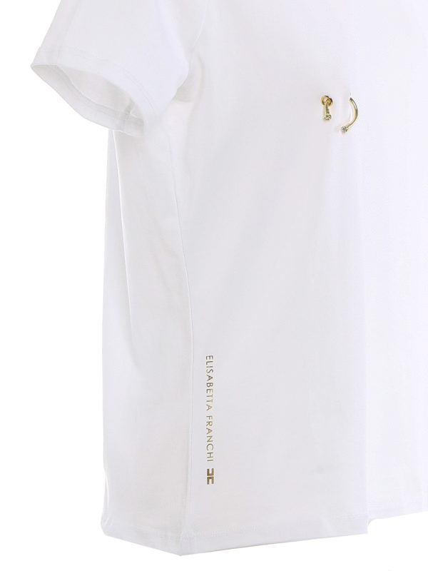 iKRIX ELISABETTA FRANCHI: T-shirts - T-Shirt - Weiß