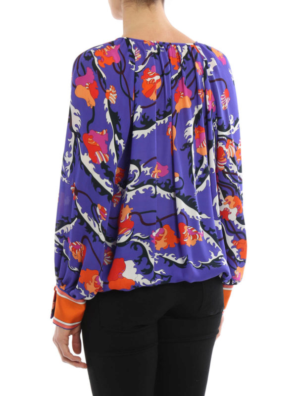 iKRIX EMILIO PUCCI: Blusen - Bluse - Lila