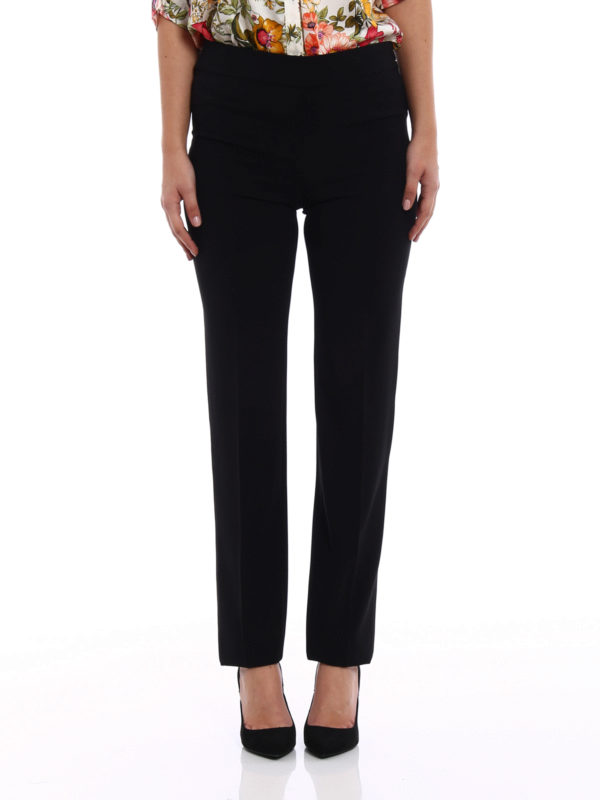 Emporio Armani Stretch wool straight trousers 0NP09T0M008999