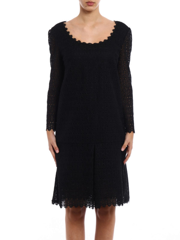 iKRIX ERMANNO SCERVINO: abiti da cocktail - Abito in pizzo macramè nero