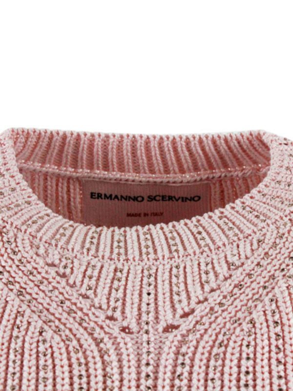 iKRIX ERMANNO SCERVINO: Strickpullover mit Rundhalsausschnitt - Rundhalspullover - Rosa