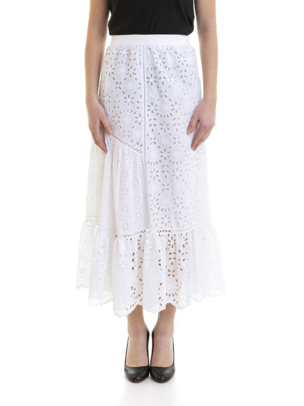 iKRIX ERMANNO SCERVINO: Jupes longues - Ermanno Ermanno Scervino - Blanc