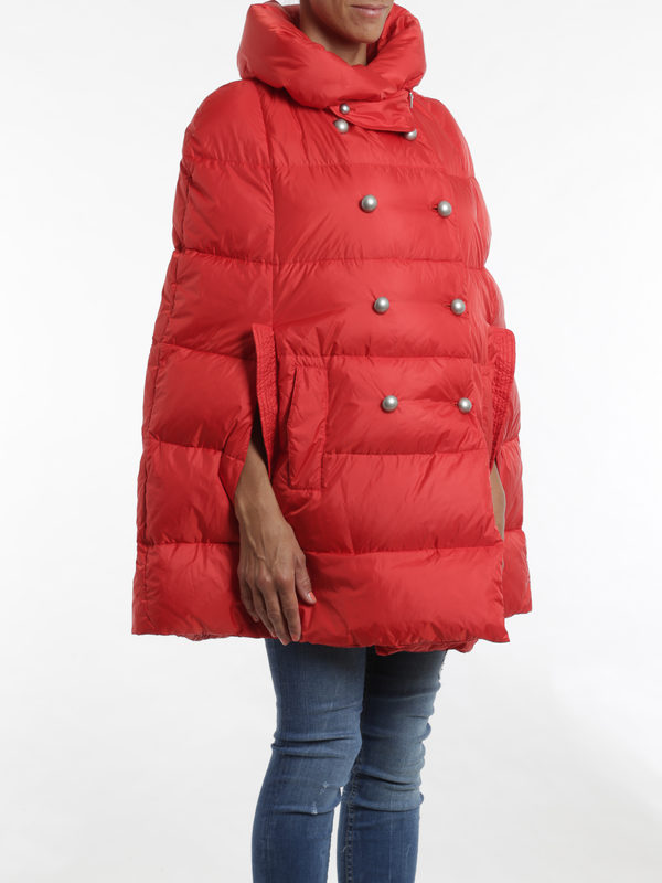 iKRIX ERMANNO SCERVINO: padded coats - Down cape coat
