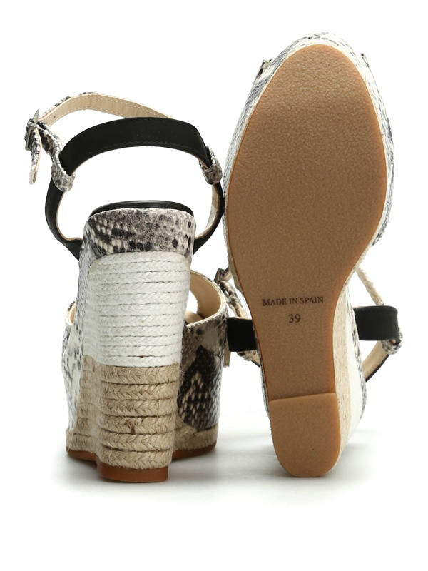 iKRIX Espadrilles: sandals - Globe Wet open toe wedges