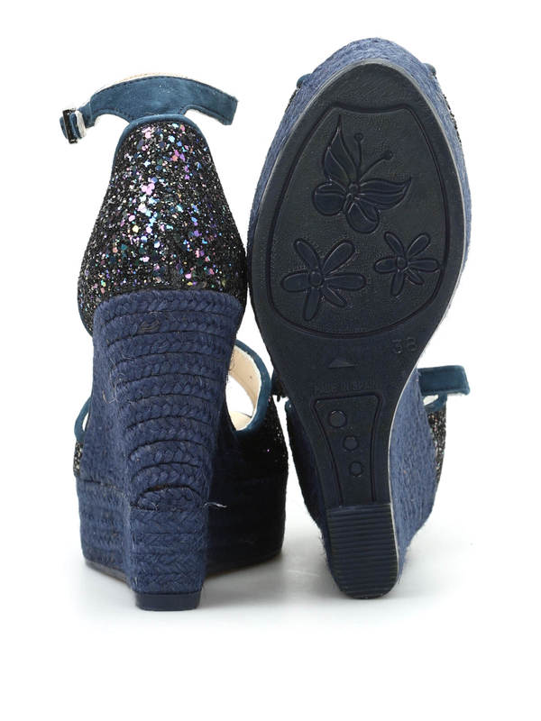 iKRIX Espadrilles: sandals - Salsa glitter wedges