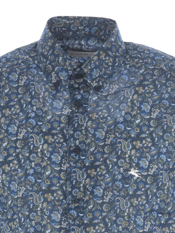 iKRIX ETRO: shirts - Spread Paisley shirt