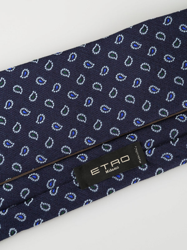 iKRIX ETRO: Krawatten und Fliegen - Krawatte - Dunkelblau
