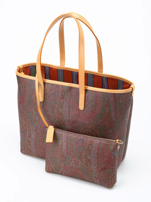 iKRIX ETRO: totes bags - Paisley print shopping bag