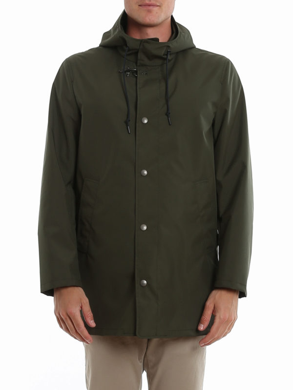 iKRIX FAY: casual jackets - Hooded short raincoat