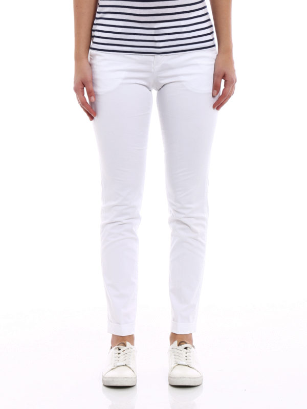 iKRIX FAY: Pantalons casual - Pantalons Décontractés - Blanc
