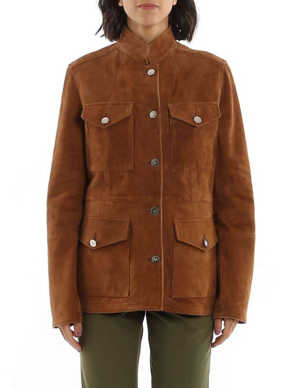 iKRIX FAY: leather jacket - Suede field jacket
