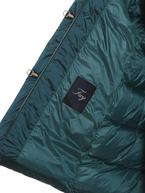 iKRIX FAY: Lange Daunenmäntel - Daunenmantel - Dunkelgrün