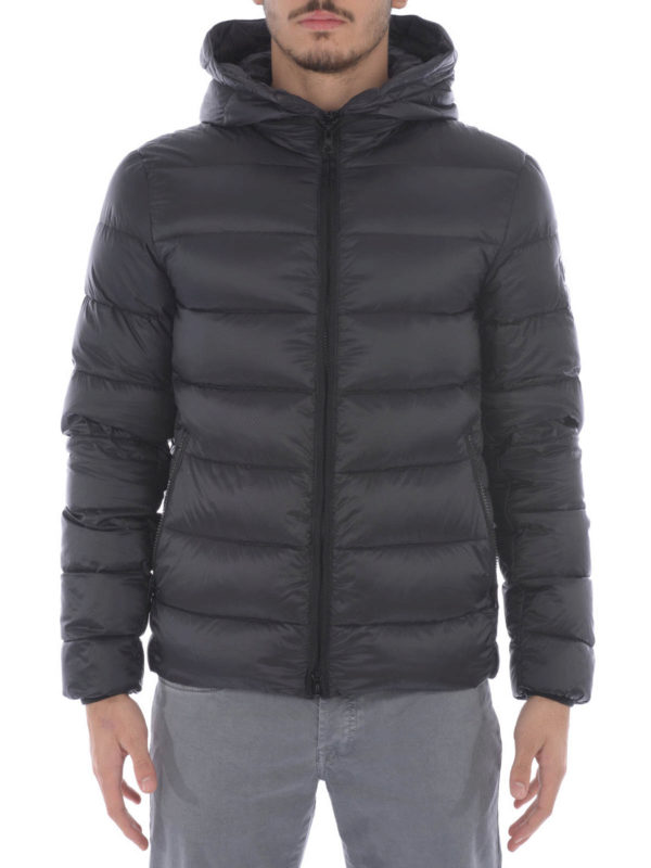 Padded jackets Fay - Hooded double zip padded jacket