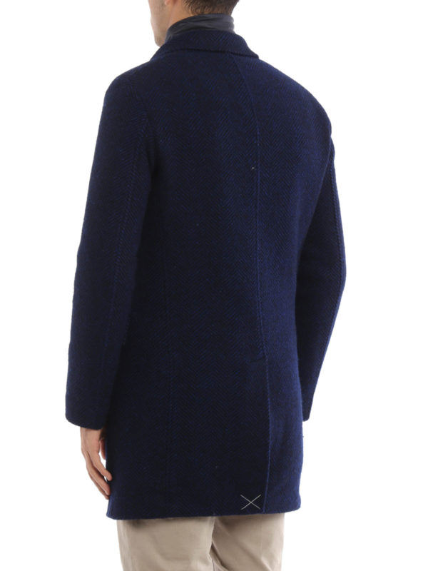 iKRIX FAY: short coats - Herringbone wool coat