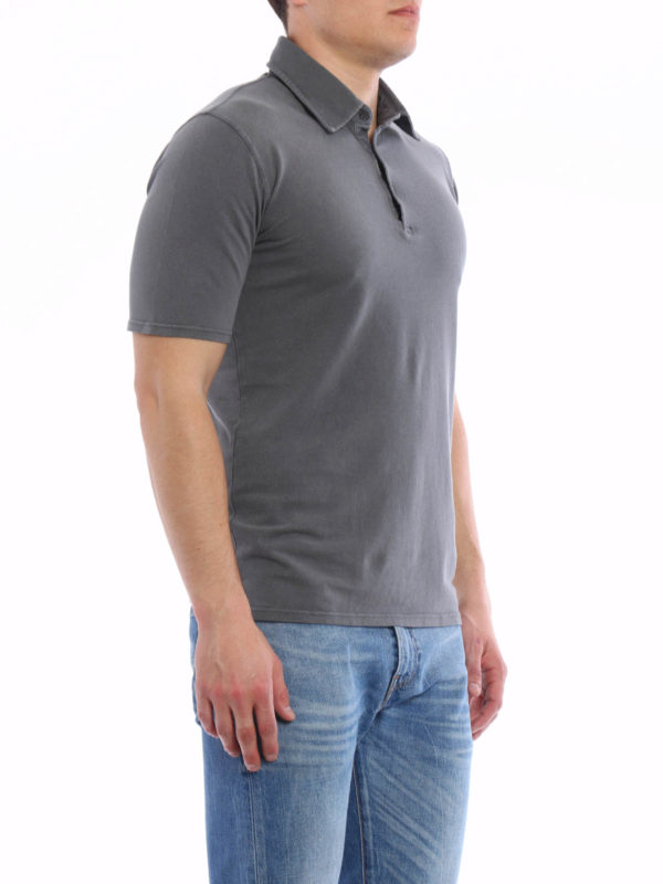 iKRIX FEDELI: Polos - Polo Gris Oscuro Para Hombre