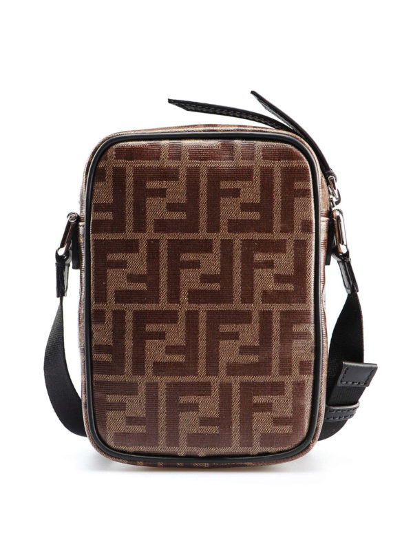 iKRIX FENDI: cross body bags - Maxi FF print detailed cross body bag