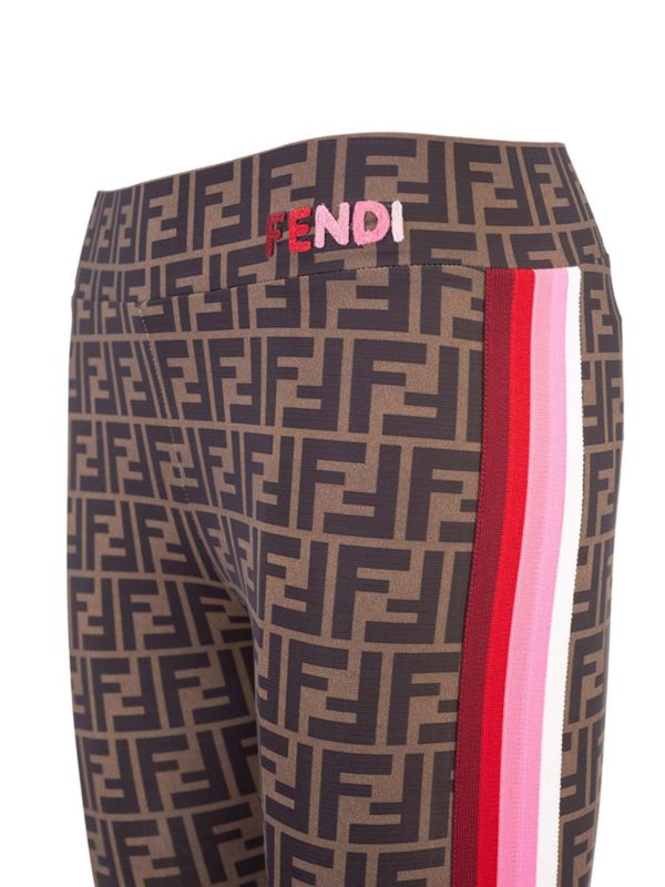 iKRIX Fendi Jr: Leggings - Leggins - Marrón