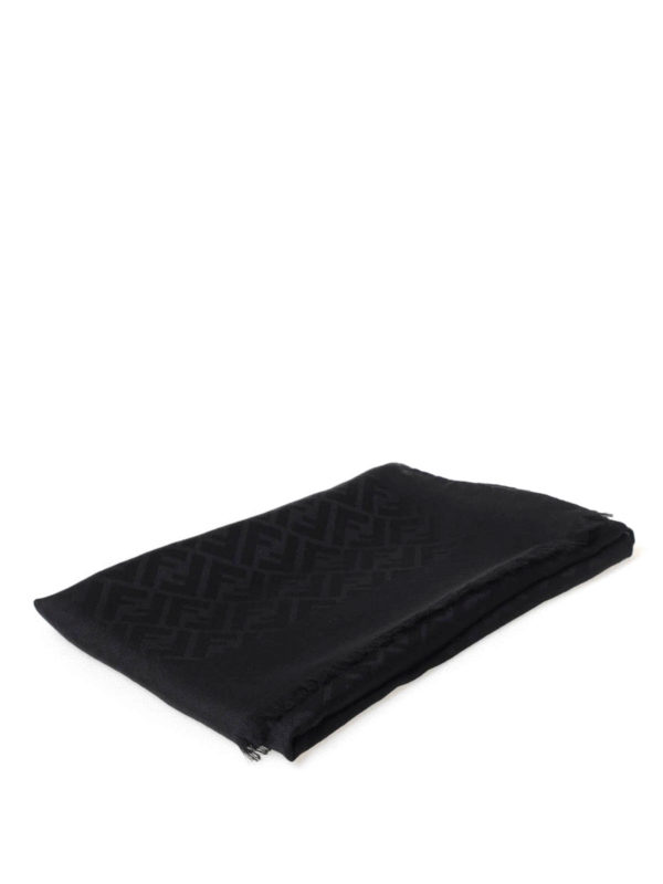 iKRIX FENDI: scarves - Wool and silk scarf