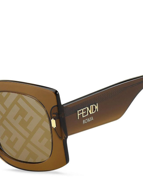 iKRIX FENDI: sunglasses - Monogram lenses sunglasses