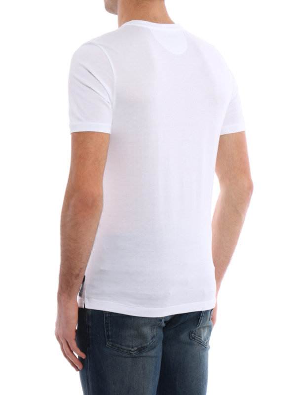 iKRIX FENDI: t-shirts - Monster eye rhinestone T-shirt