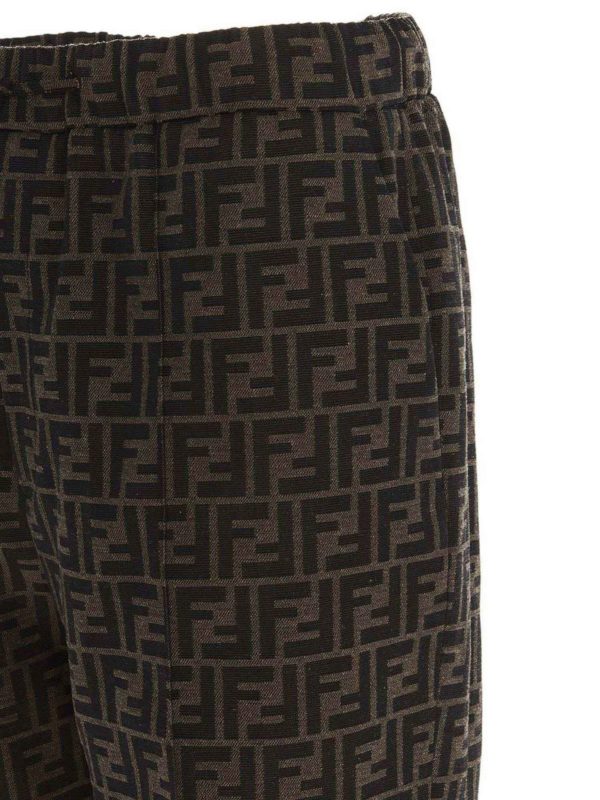 iKRIX FENDI: トラウザー - ボトムズ - ブラウン