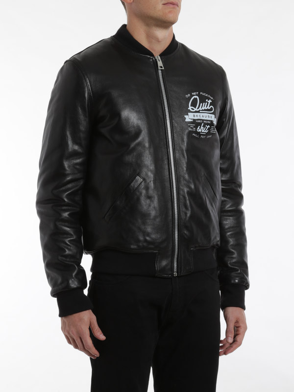 iKRIX FNDH: casual jackets - Leather bomber