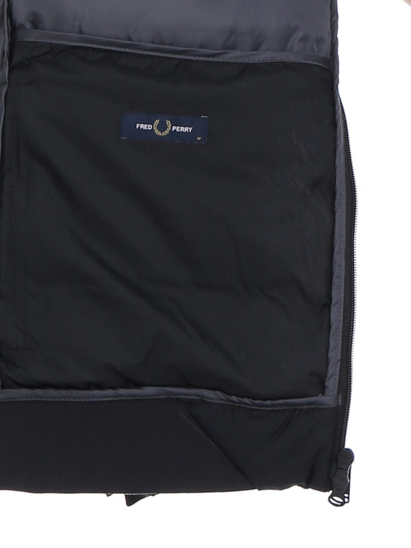 iKRIX FRED PERRY: padded jackets - Ripstop nylon short puffer jacket