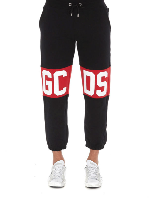 iKRIX GCDS: tracksuit bottoms - Logo lettering tracksuit bottoms
