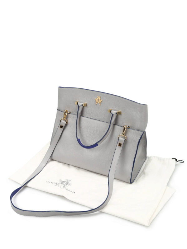 iKRIX Giancarlo Petriglia: shopper - Shopper Paloma in pelle martellata