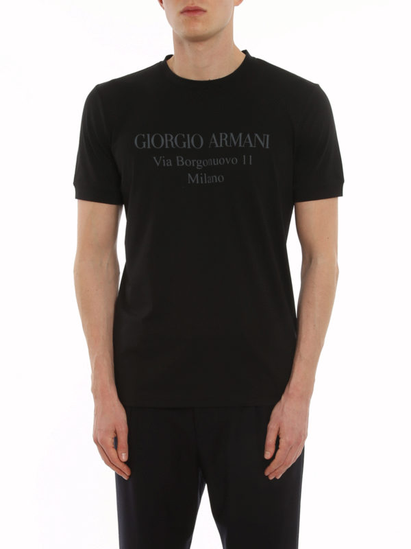 iKRIX GIORGIO ARMANI: Tシャツ - Tシャツ - 黒
