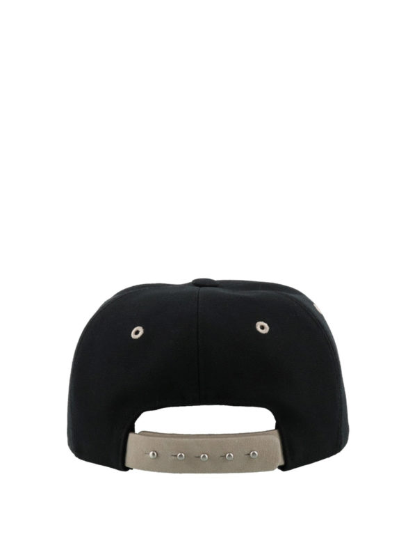 iKRIX GIUSEPPE ZANOTTI: hats & caps - Black Kenneth baseball cap