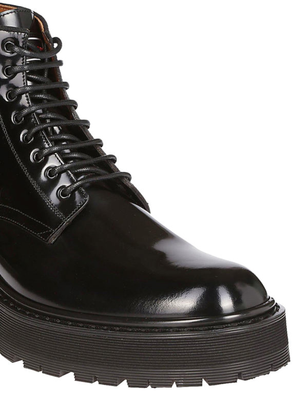 iKRIX GIVENCHY: ankle boots - Camden brushed leather combat boots