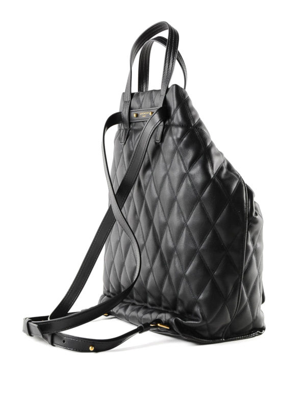 iKRIX GIVENCHY: backpacks - Duo quilted black backpack