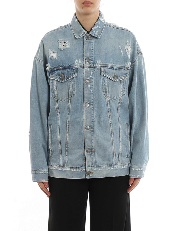iKRIX GIVENCHY: Jeansjacken - Jeansjacke - Hellblau