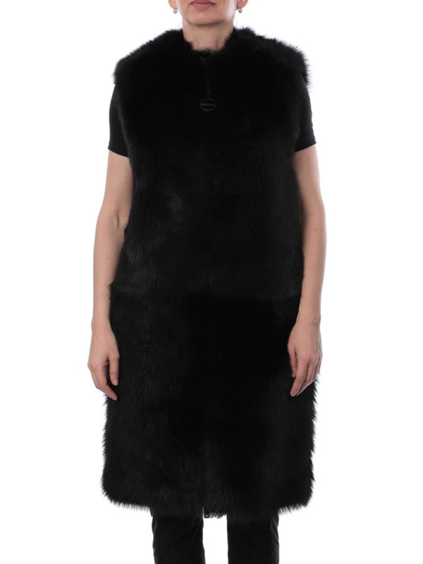 iKRIX GIVENCHY: Fur & Shearling Coats - Shearling sleeveless coat