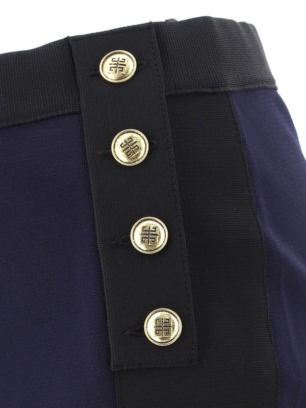 iKRIX GIVENCHY: Knee length skirts & Midi - Golden button pencil skirt