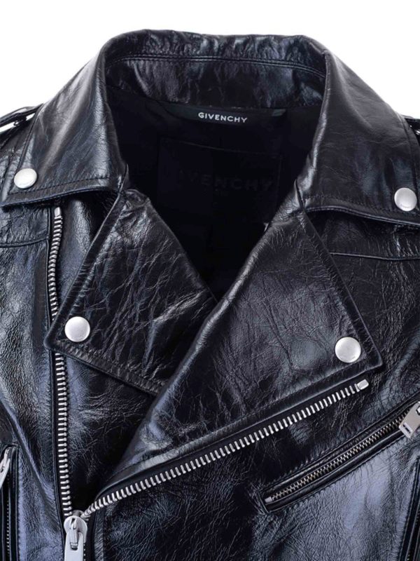 iKRIX GIVENCHY: Lederjacken - Lederjacke - Schwarz