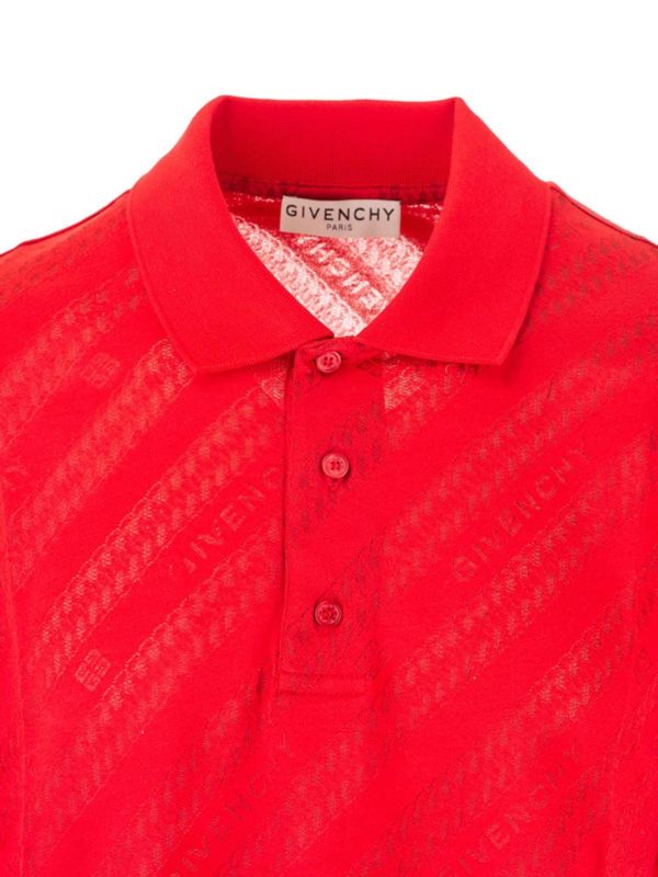 iKRIX GIVENCHY: polo shirts - Branded polo shirt in red